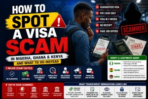 How to spot a visa scam