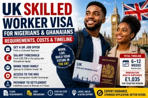 UK skilled work visa