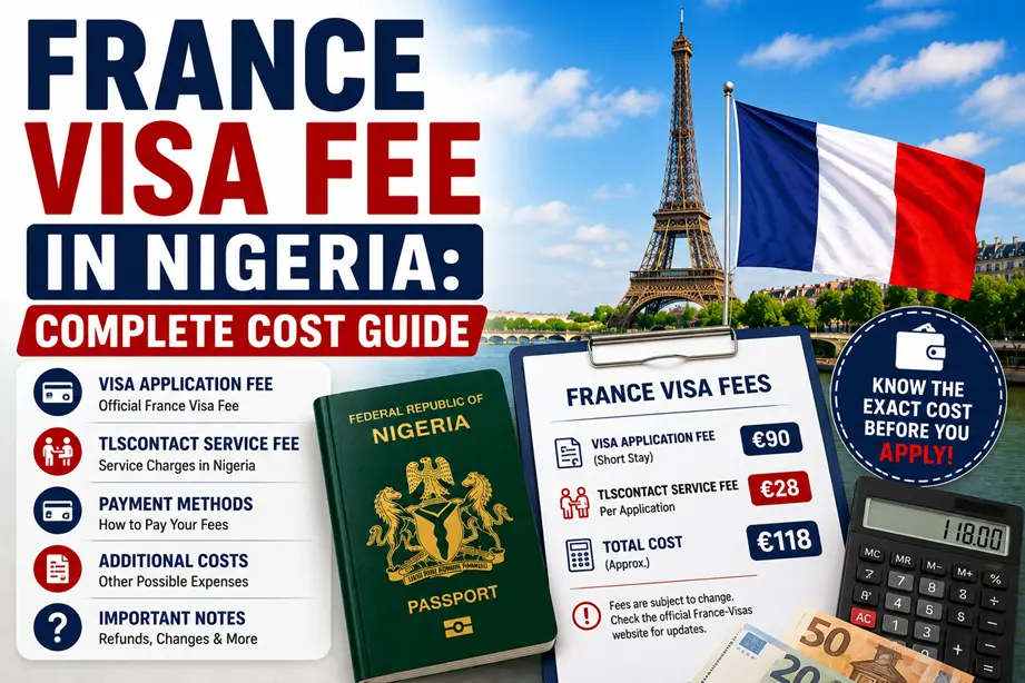 France visa fee in Nigeria