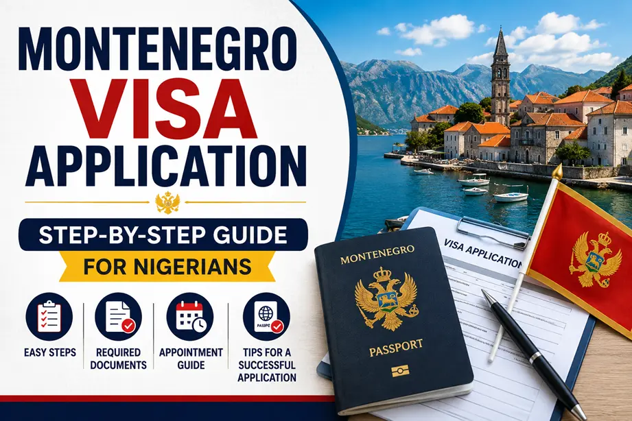 Montenegro Visa Application from Nigeria